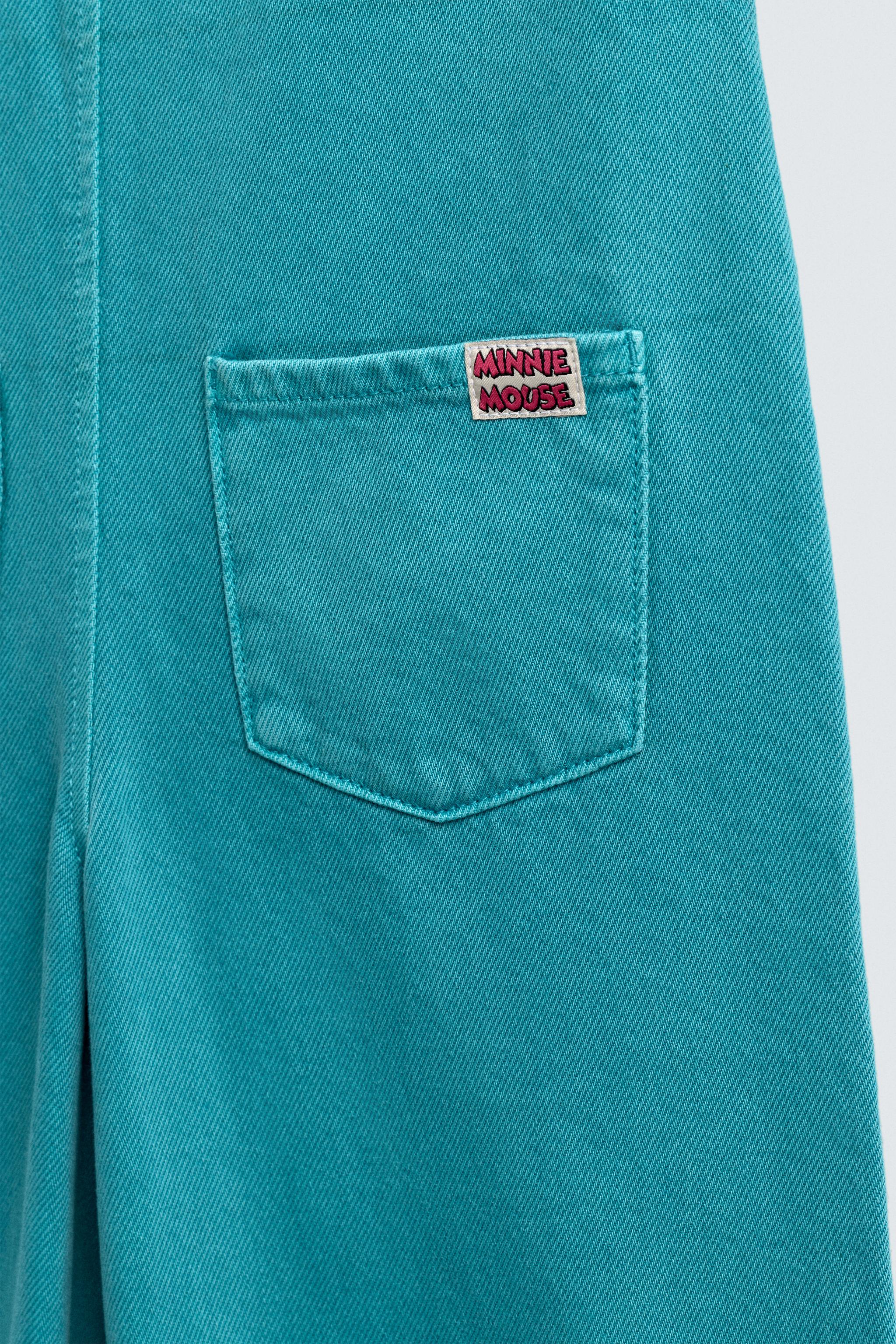 COMBINAISON EN JEAN À PATCHS BRODÉS HARRY LAMBERT FOR ZARA X DISNEY